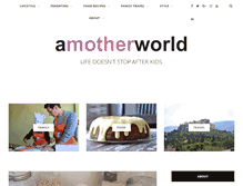 Tablet Screenshot of amotherworld.com